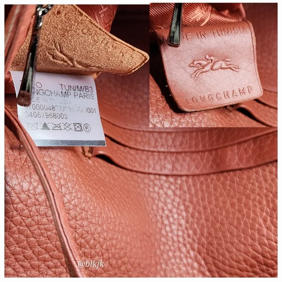 Longchamp Roseau Leather Crossbody/Shoulder Bag EUC - Picture 13 of 16